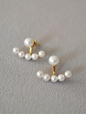 Elegant Pearl Drop Earrings