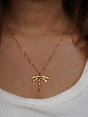 Dragonfly Pendant Necklace