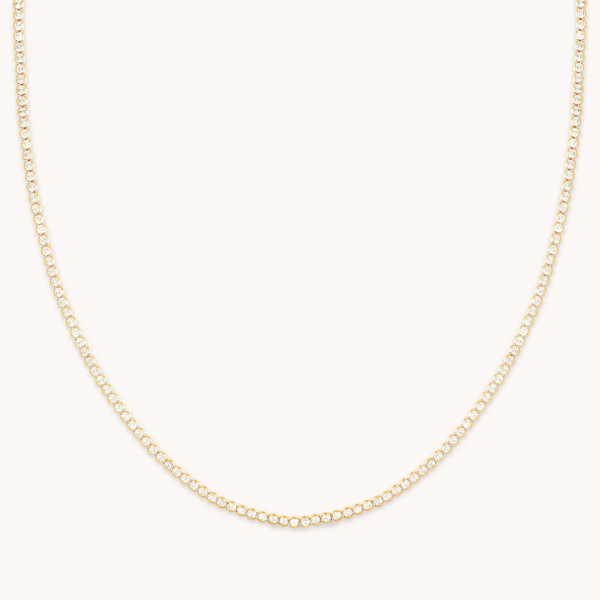 NE-24 Gleam Tennis Chain Necklace