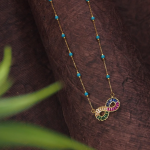 NE-27 Colourful Infinity Necklace