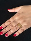 FR-124 Gold Plated Stacking Adjustable Ring