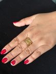 Anti Tarnish Jewellery Finger Ring E4-08