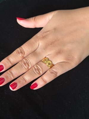 Anti Tarnish Jewellery Finger Ring E4-14
