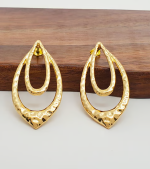 Two Leaf Shape Iconic Earrings