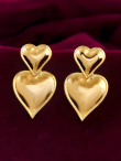 Trendy Heart Pops Drop Earrings