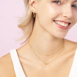 Three Ball Golden Waterproof Necklace