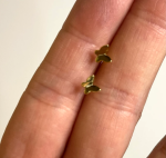 Mini Golden Butterfly Stud Earrings