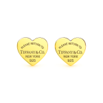 Return to Tiffany Tag Heart Stud Earrings