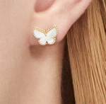 Studded Butterfly Earrings Anti-Tarnish Earring For Women