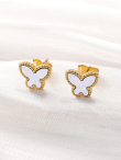 Studded Butterfly Earrings Anti-Tarnish Earring For Women