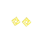 Luxury Geometric Square Earrings