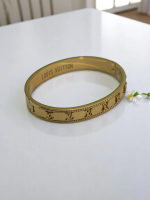 Golden Hendrix LV Bracelet for Women