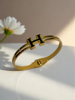 Signature H Cuff Bracelet