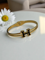 Signature H Cuff Bracelet