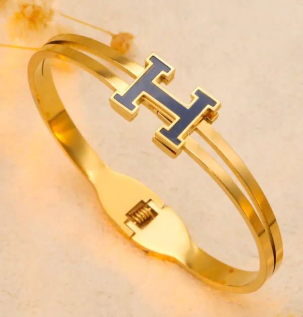 Signature H Cuff Bracelet