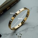 Anti-Tarnish Gold Cut-Out Star Bracelet