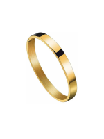 Anti-Tarnish Classic Flat Gold Bracelet for Men and Women
